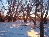 New Year's Eve Shadows - Taos, New Mexico